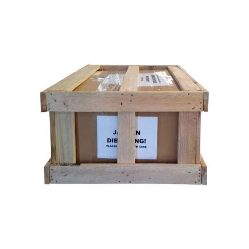 

Packing Garansi Bubble Wrap + Kayu Peti (Bonus Kardus Tambahan)