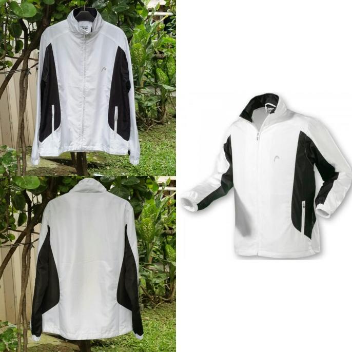 Mens HEAD Suit Jaket Running/Training BNWT White/Black 100% Original