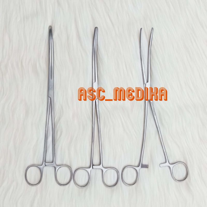 TAMPON TANG 26cm / Klem Tampon Tang / Bozeman Dressing Forceps 26cm Stainless steel
