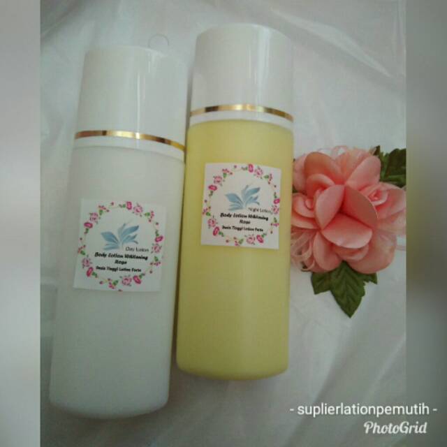 PAKET LATION PEMUTIH BADAN AROMA MAWAR DOSIS TINGGI