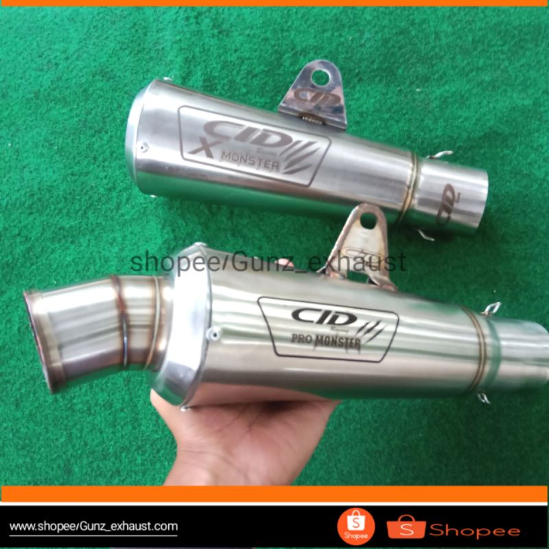 Selincer Knalpot Racing CLD X MONSTER/ CLD MONSTER PRO diameter 50/51mm