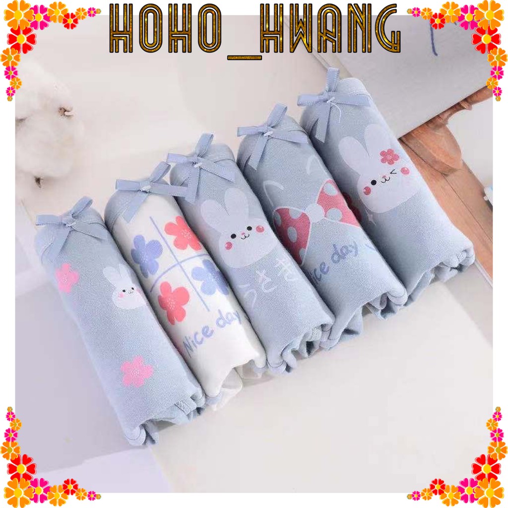 HOHO_HWANG (C-77) Celana Dalam imut Wanita Polos high quality katunimport CD Celana Dalam ABG