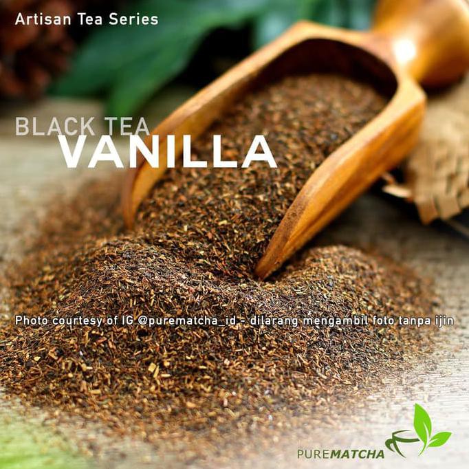 

Artisan Tea Cafe - Black Tea Vanilla Teh Hitam Rasa Vanila Premium 50g BERKUALITAS