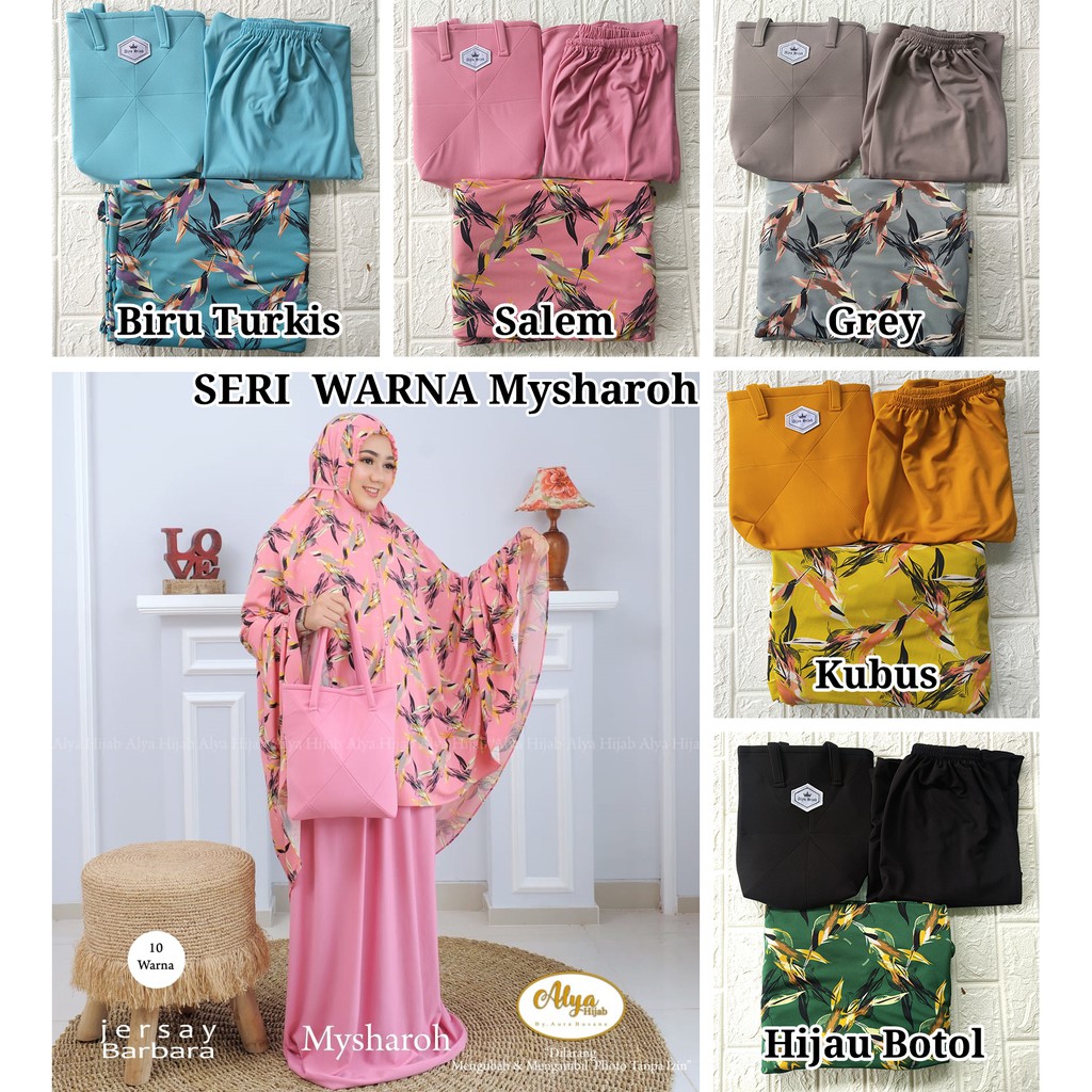 Mukena Jersey Barbara Premium