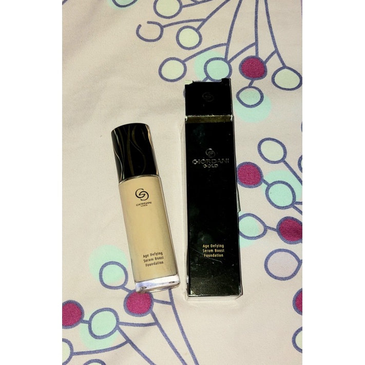 Gg age defying serum bost foundation