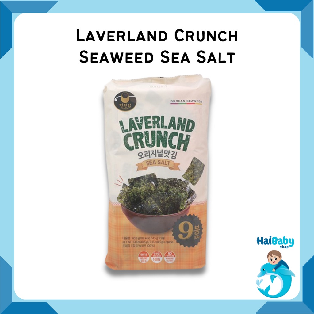 

Laverland Crunch Seasalt [ isi 9 Pack ]