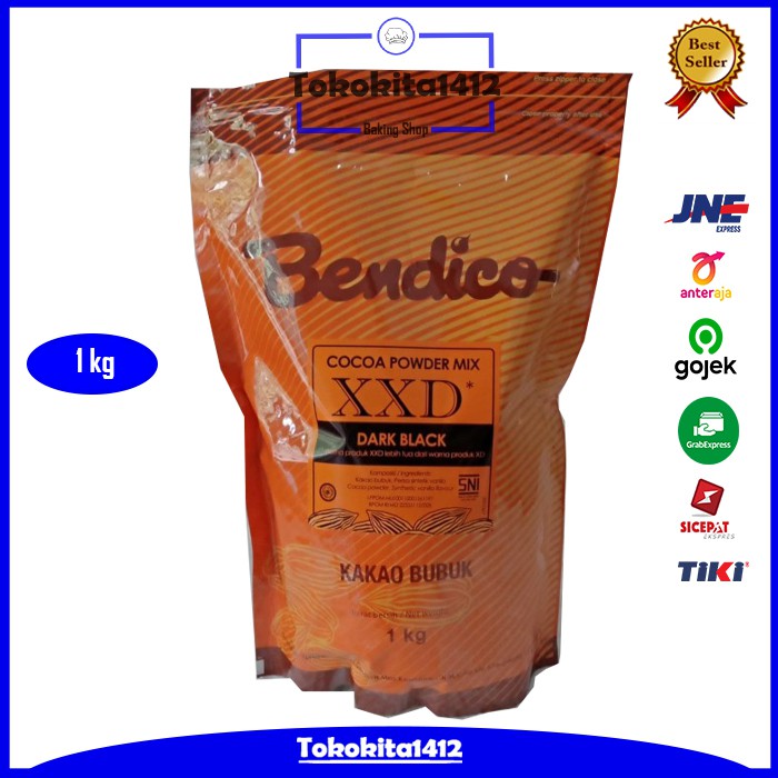 BENDICO Cocoa Powder XXD Extra Extra Dark Coklat Bubuk 1 kg