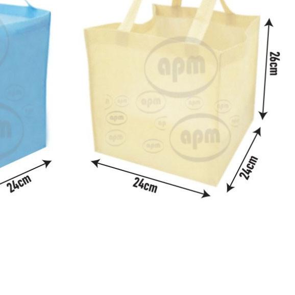 

♛ Tas Spunbond Jahit Ukuran 24x24x26 ۝