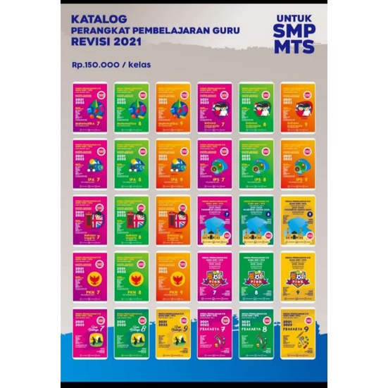 

CD RPP K13 1 LEMBAR | DARING DAN LURING | TINGKAT SMP/MTS | UNTUK SATU TAHUN