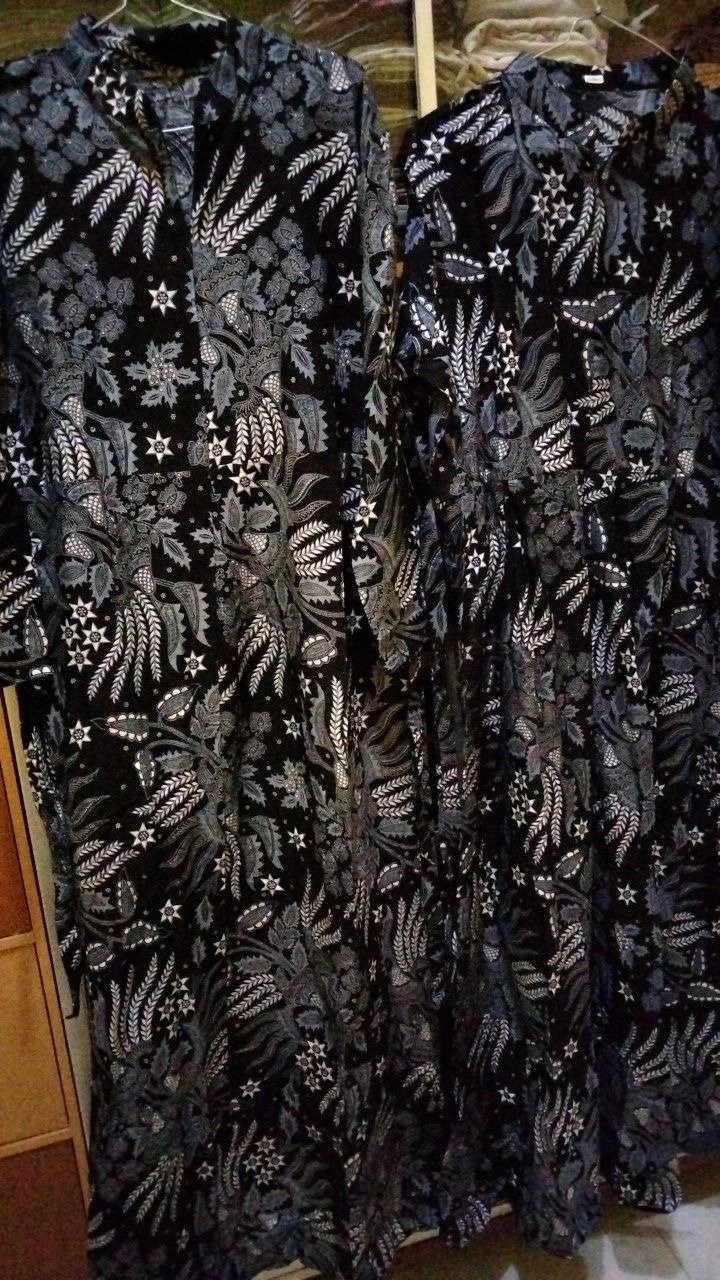 Couple Batik Suami Istri, Gamis Dan Kemeja