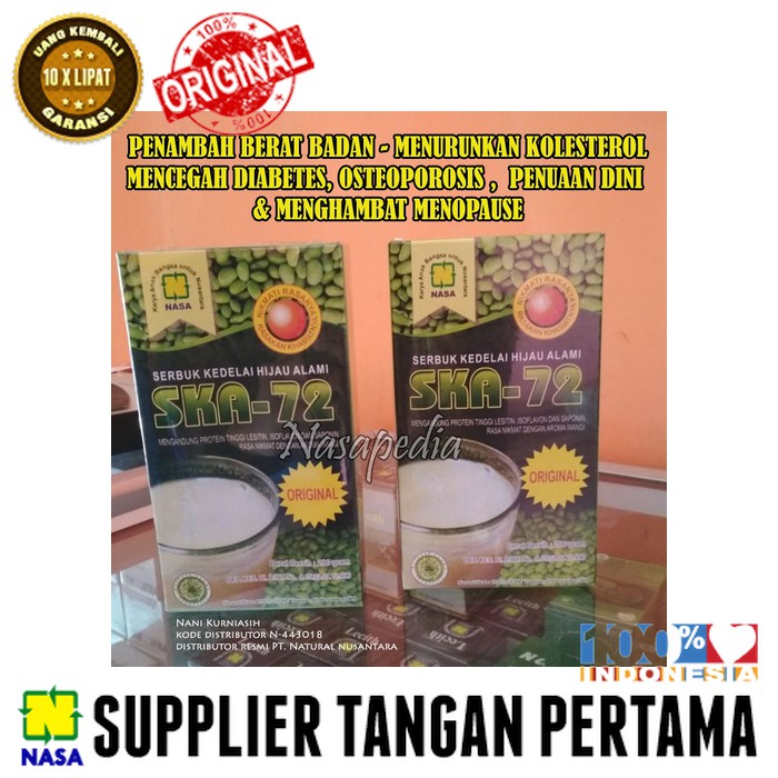 SKA-72 Original Nasa - Suplemen Penambah Berat Badan
