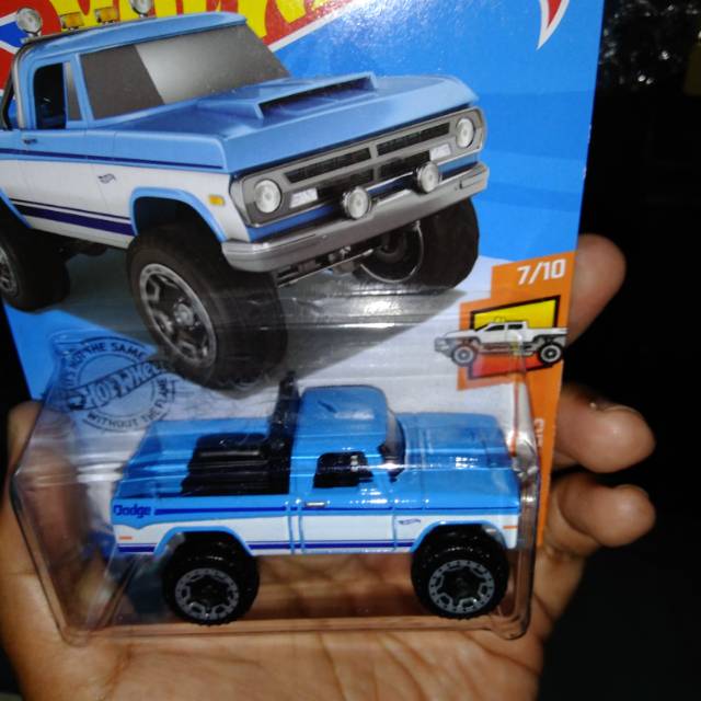 blue truck hot wheels