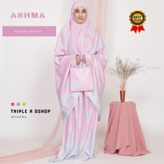 Mukena dewasa bali Ashma | katun rayon | grosir
