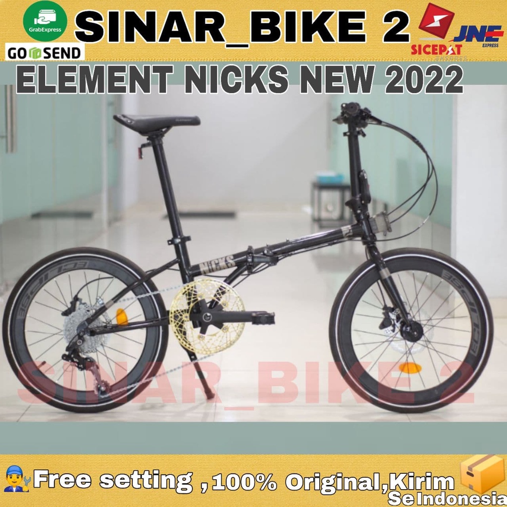 Sepeda Lipat 20 Inch ELEMENT NICK NEW 2022