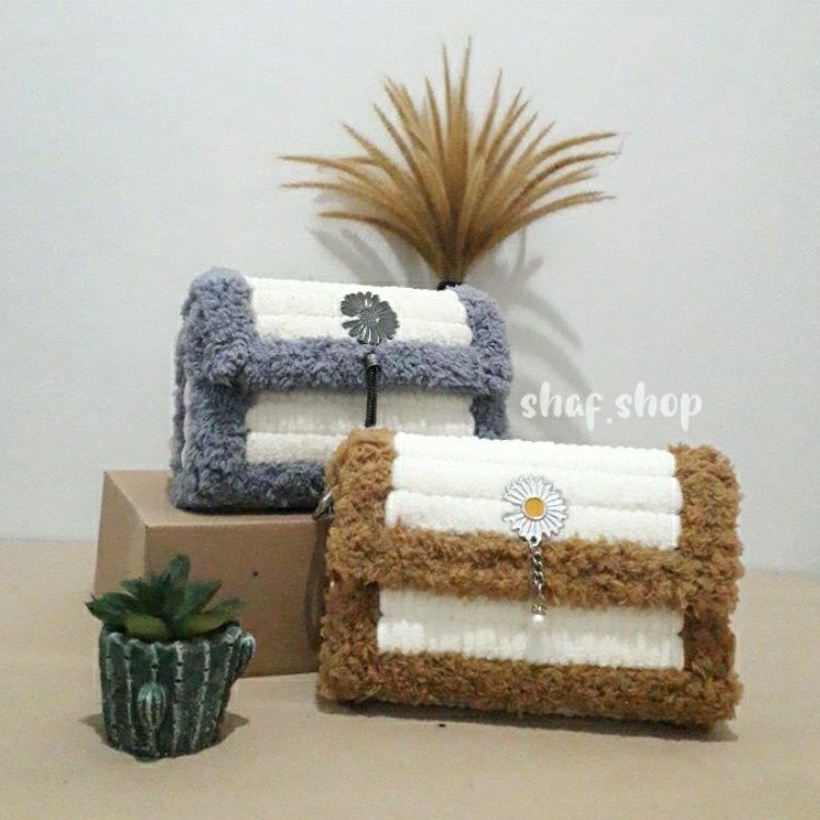 Plastic Canvas Bag DIY (model B)