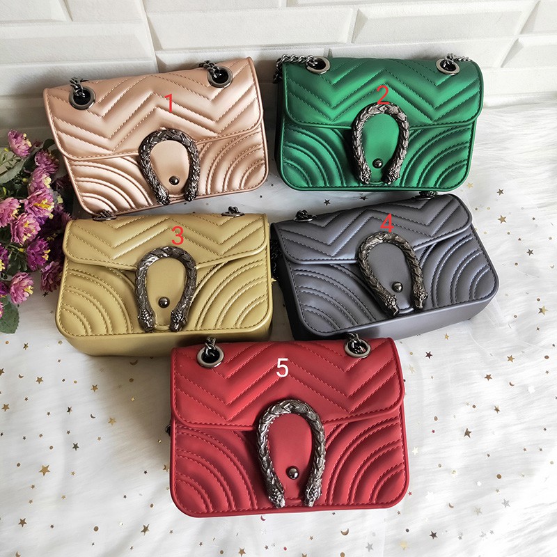 Fashion tas jelly matte selempang wanita  tas import kecil tali rantai murah slingbag cewek terbar