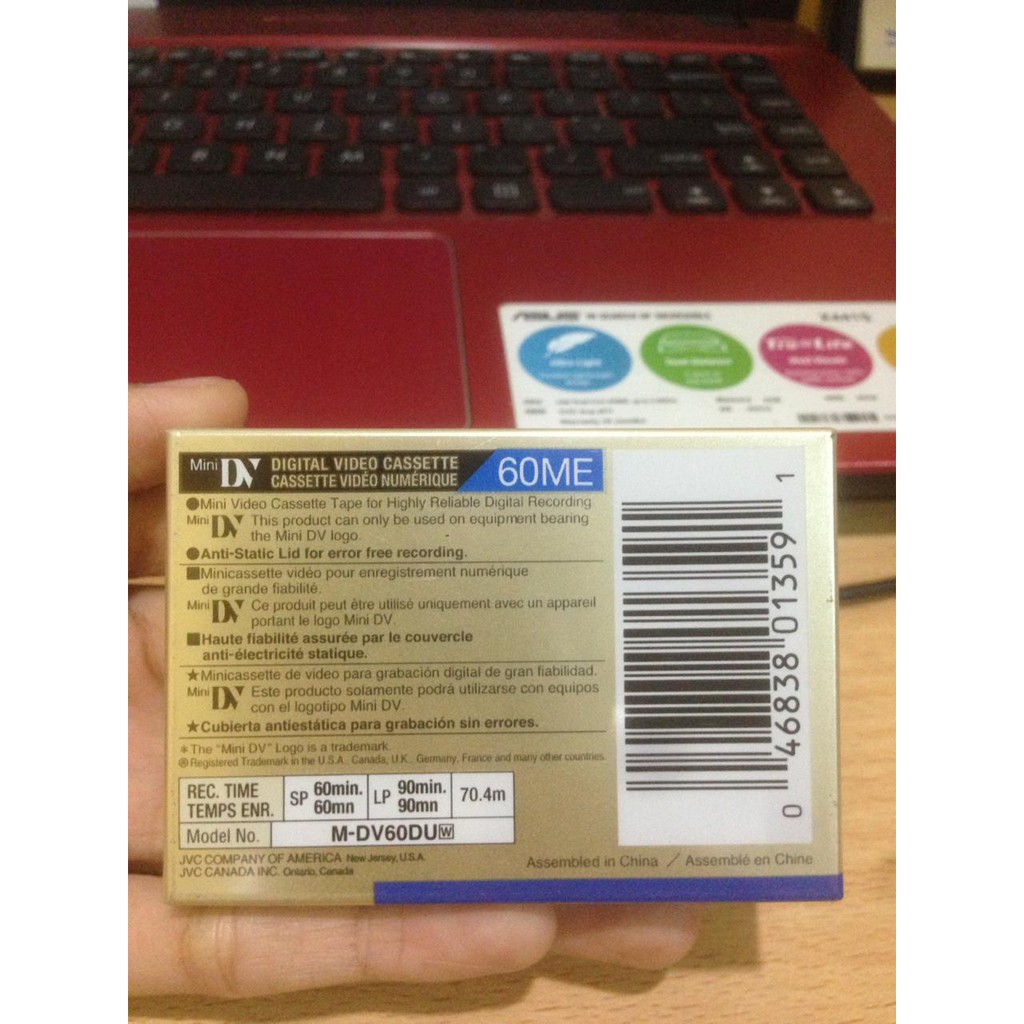 Digital Video Mini Cassette JVC DVM60