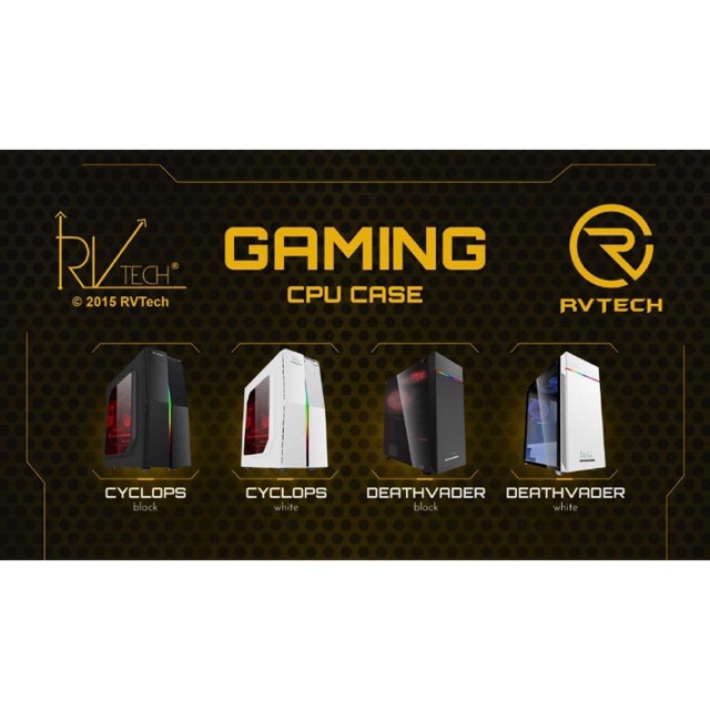 CASING GAMING RVTECH - CASE CPU KOMPUTER