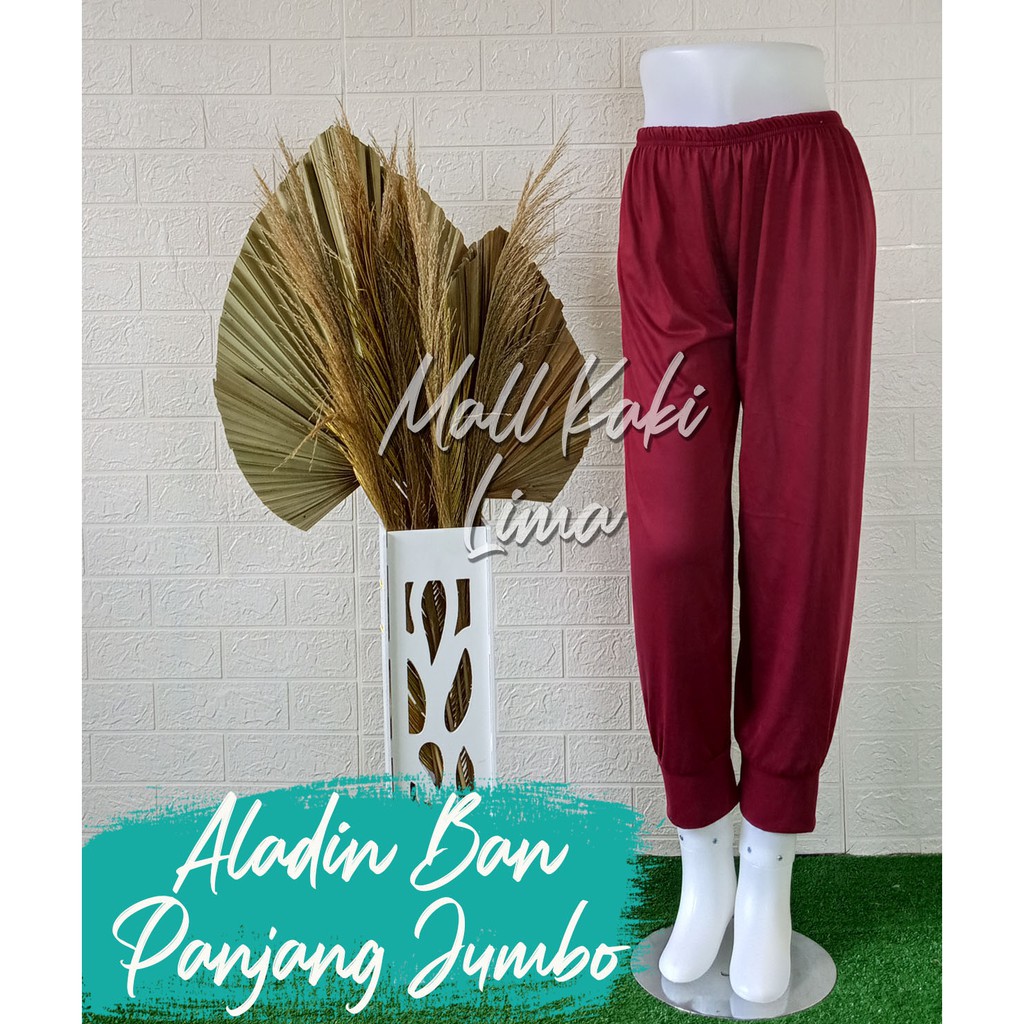 [ COD ] Celana Clamis Aladin Jumbo Panjang Ban / Celana Aladin / Celana Santai