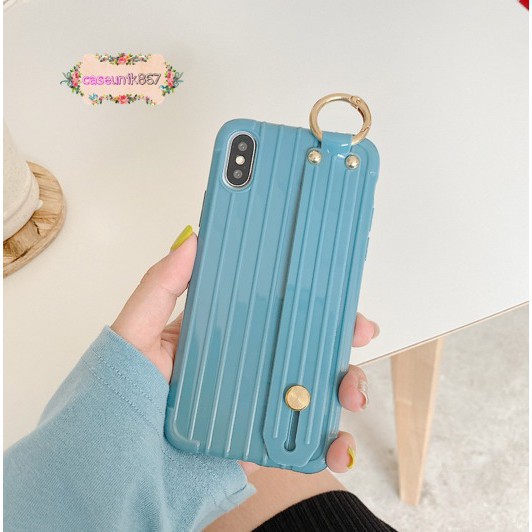 Case Softcase Luggage Koper Handgrip Oppo Reno 2 2F 2Z ACE 3 4 4F 5 5F A31 A5 A9 2020 A74 CS1499