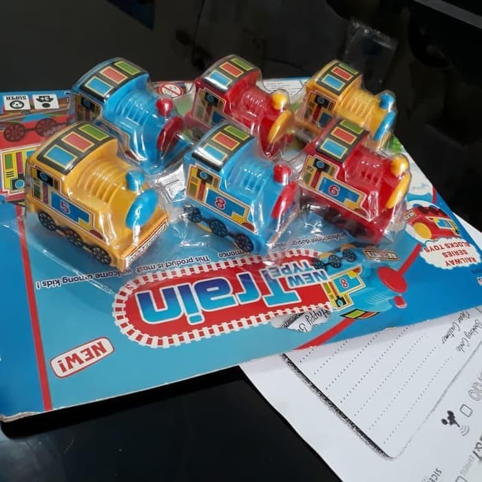 Topper Cake Ulang Tahun Kereta Kecil Hiasan Kue Mainan Mini Train Shopee Indonesia