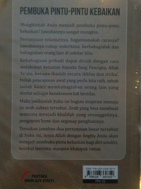 Pembuka Pintu Pintu Kebaikan - Pust Imam Syafii