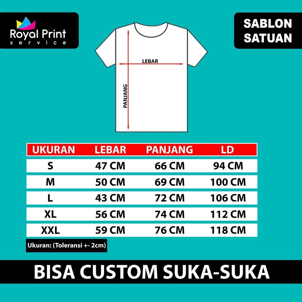 sablon kaos satuan,sablon kaos warung makan,sablon kaos komunitas,sablon kaos murah,sablon premium