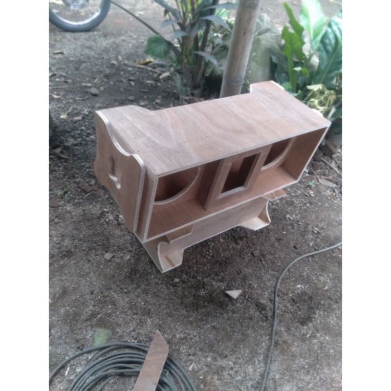 potongan box array 8in double + horn 12mm