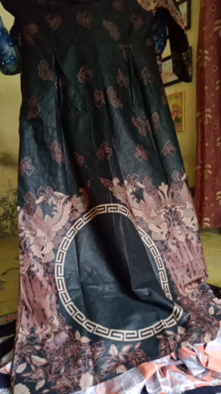 Gamis Batik Kembang Muda