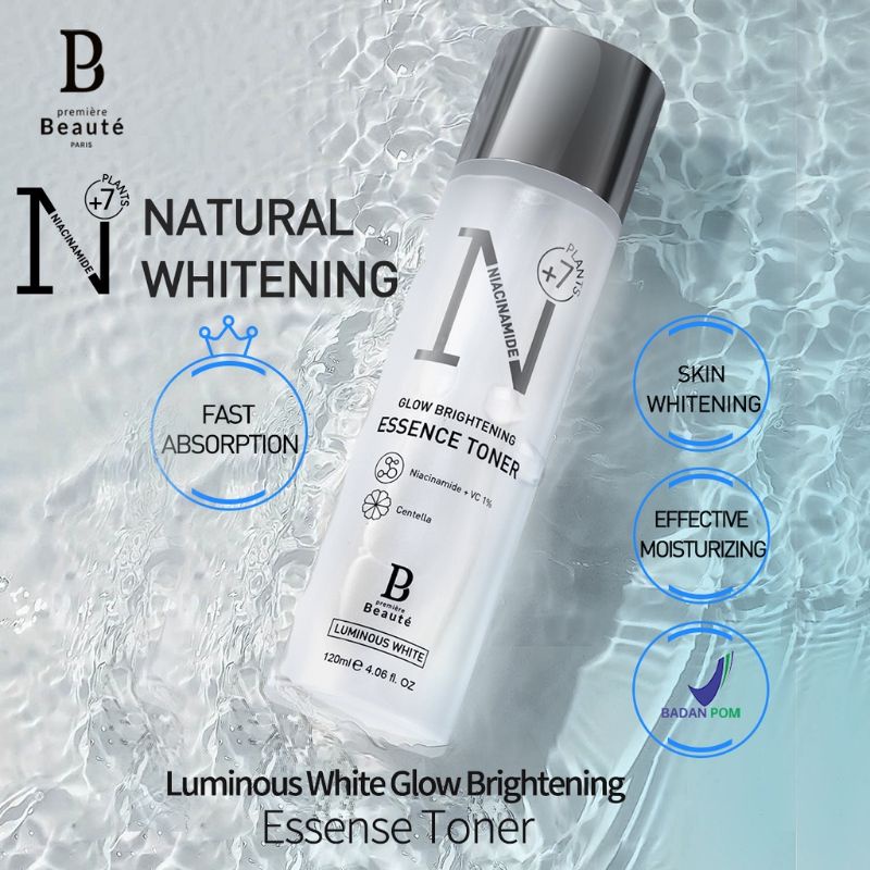 PREMIER BEAUTE GLOW BRIGHTENING ESSENCE TONER 120ml LUMINOS WHITE