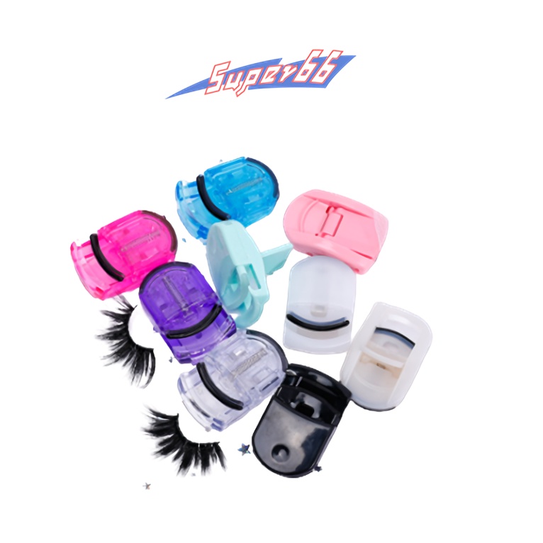 Super 66 Eyelash Curler mini travel penjepit bulu mana unik portable