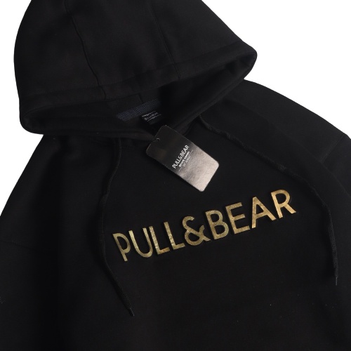 Jaket Sweater Hoodie P AND BEAR EMBOSH FOIL GOLD – Black Edition Fashion Trendy Casual Pria Good Brand Quality Stylish