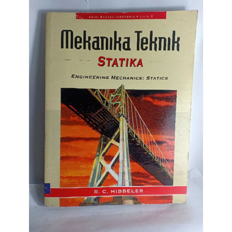 MEKANIKA TEKNIK STATIKA ENGINEERING MECHANICS STATICS RC HIBBELER EDISI REVISI BAHASA INDO JILID 2
