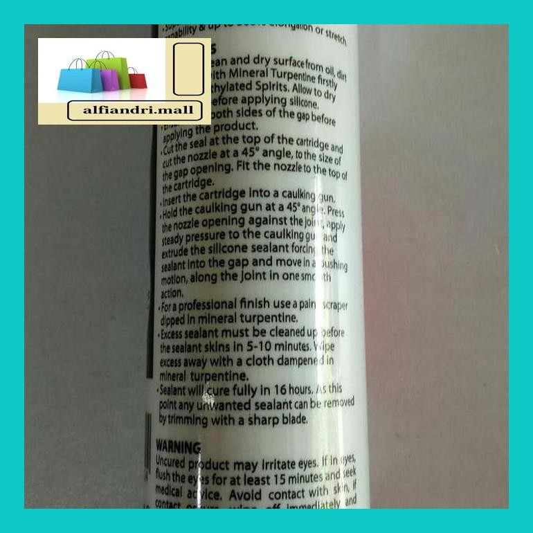 

510Fsjbc50 Lem Tabung / Silicon Sealant D6005Ckhd