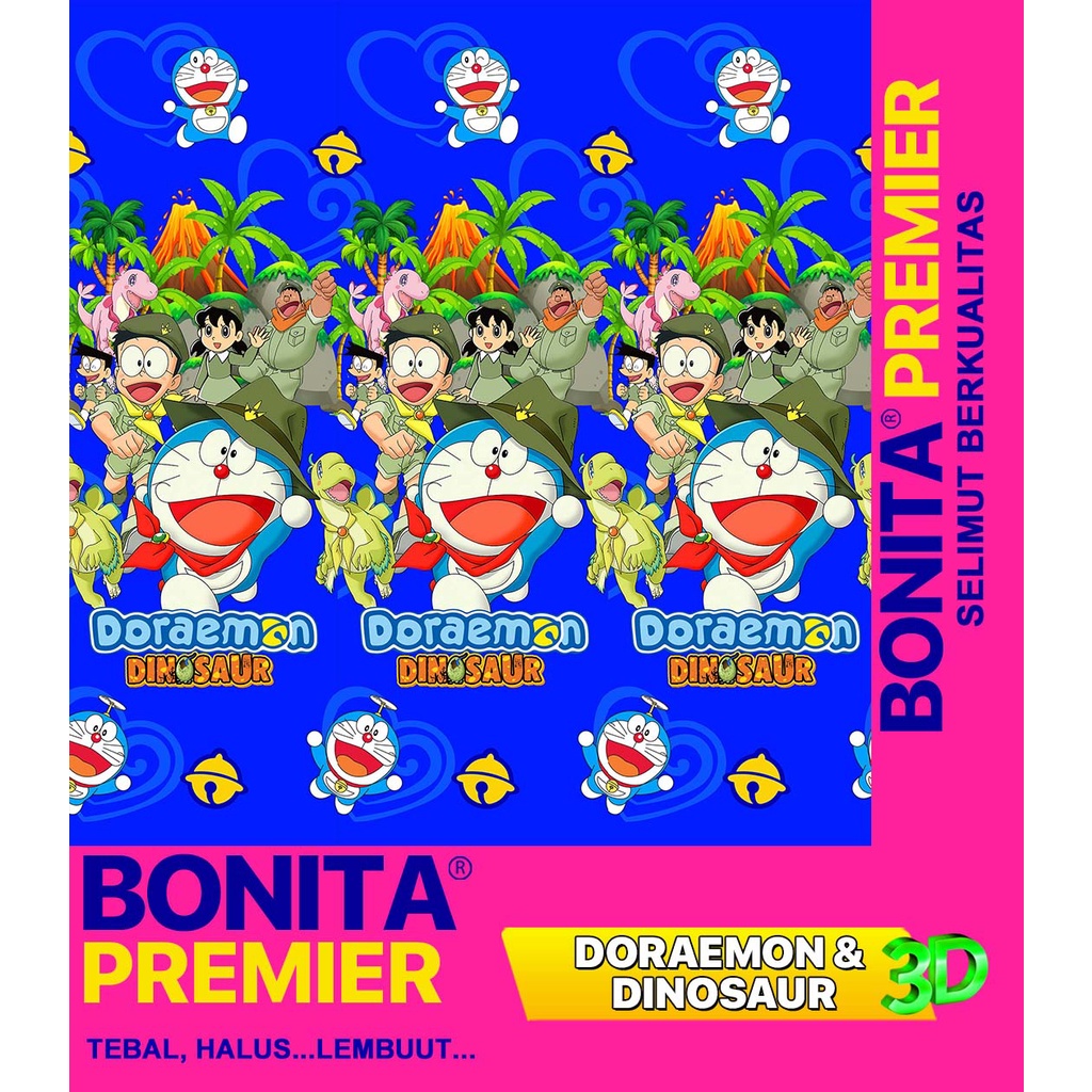 Rc Bonita Premier Selimut/Slimut Dewasa Minimalis dan Karakter Ukuran 160x200cm Murah
