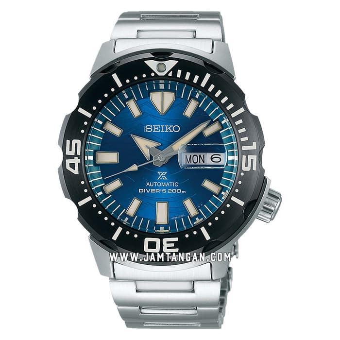 Seiko Prospex SRPE09K1 Monster Save The Ocean Automatic Men Blue