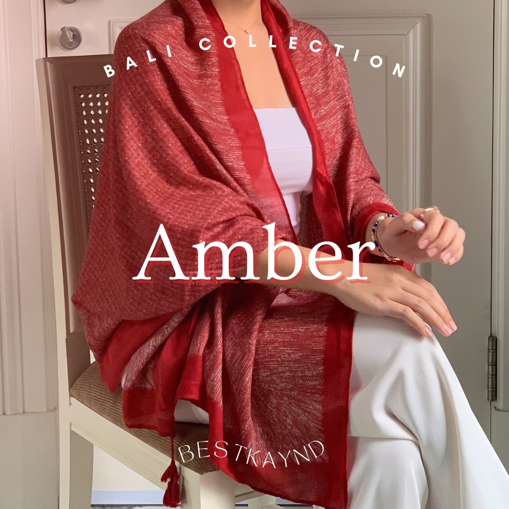 Amber Shawl - Bali Collection | The Best Kaynd | Batik Selendang Hijab Syal