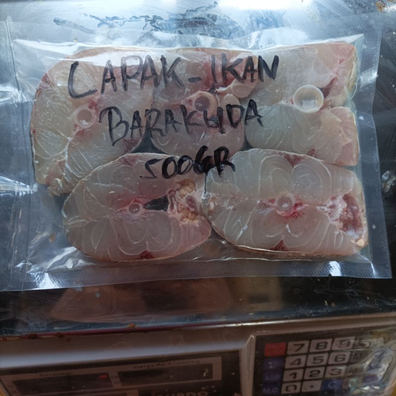 

Daging Steak Ikan Barakuda Segar - 500gram