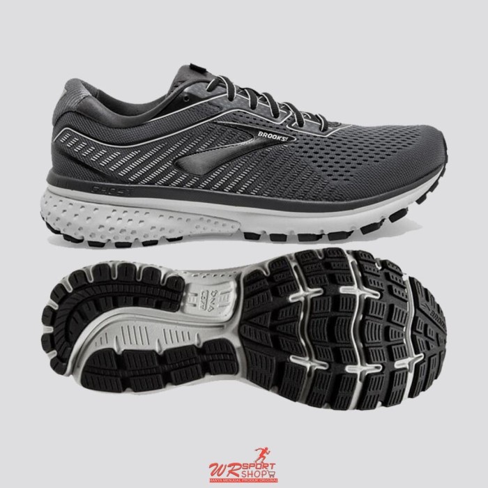 Sepatu Brooks Ghost 12 Wide Black Pearl ORIGINAL BNIB