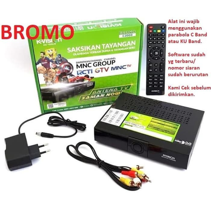 Receiver Parabola K-Vision Bromo C2000 HD