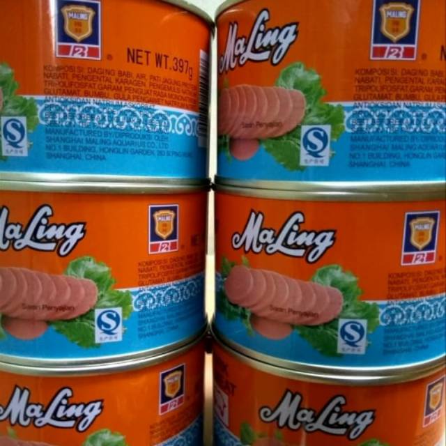 HAM MALING TTS 397GR 1 KARTON (ISI 24 KALENG) KHUSUS GOJEK/GRAB (DAERAH SBY)