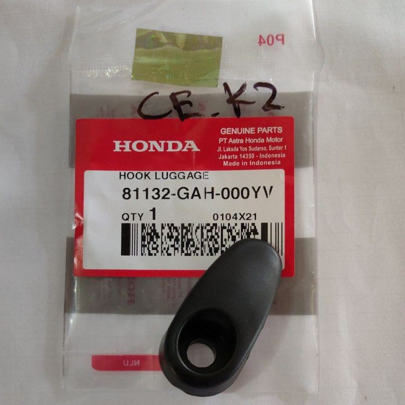 cantolan barang beat,beat fi,vario110,vario125,vario150,scoopy,spacy Asli Original AHM