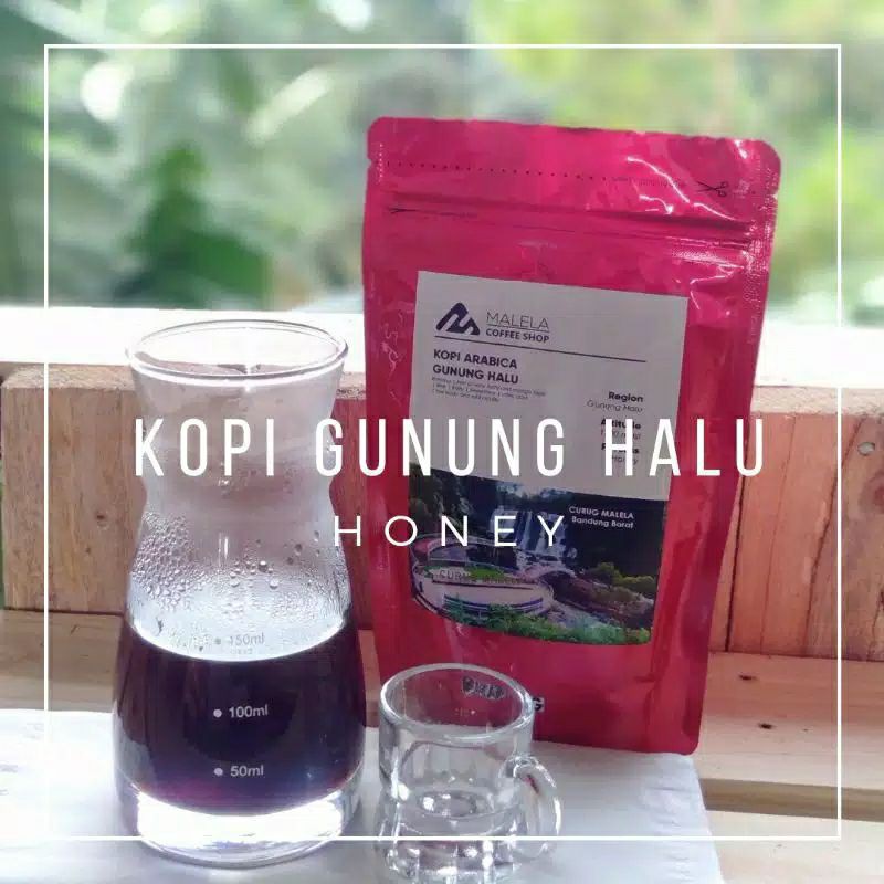 

kopi gunung halu honey proses