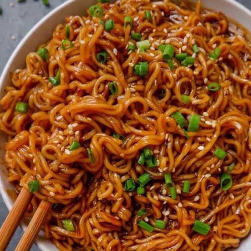 Ramyeon Saus Gochujang | Ramyun Ramen Mie Instan Korea | Ramyeon Tteokbokki Ramyeon Halal Termurah | Ramen Saus Pedas Korea | Ramyun Oppa Noodle Korean |  Ramen Korea Jepang Pedas | Spicy Noodle Ramyeon Ramyun | Gochujang Ramyeon Halal Lezat Asli Korea