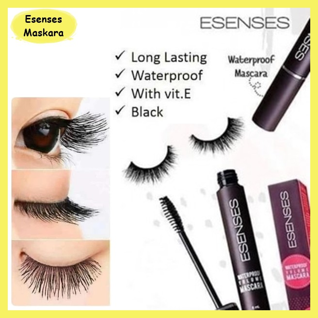 Esenses waterproof mascara / eyeliner / eyeliner pen BPOM