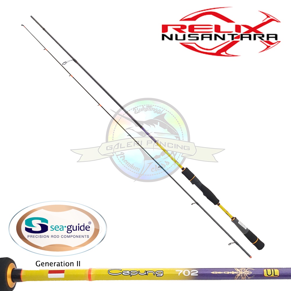Joran Pancing UL Relix Nusantara Capung 702UL Gen 2 - 210cm 2-6lb