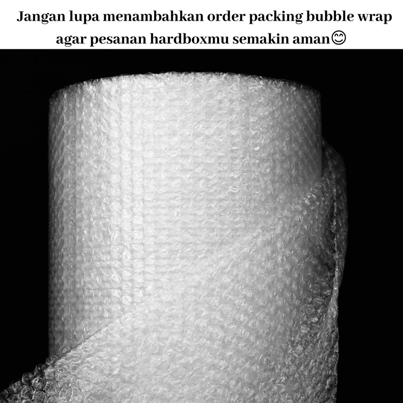 

Tambahan packing bubble wrap