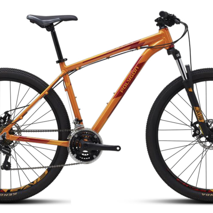 Sepeda MTB 27.5 POLYGON CASCADE 2 NEW 2020 ORANGE