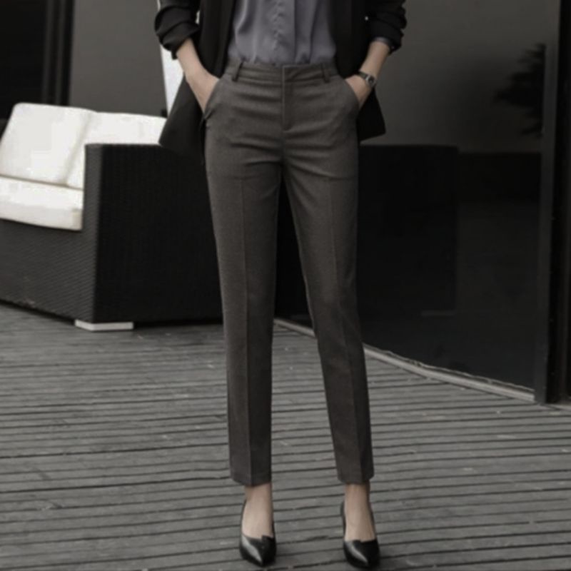 Office Pants - Work Pants (Celana Kerja Wanita Slim Fit / Celana Formal Wanita / Celana Kantor M L XL XXL XXXL)