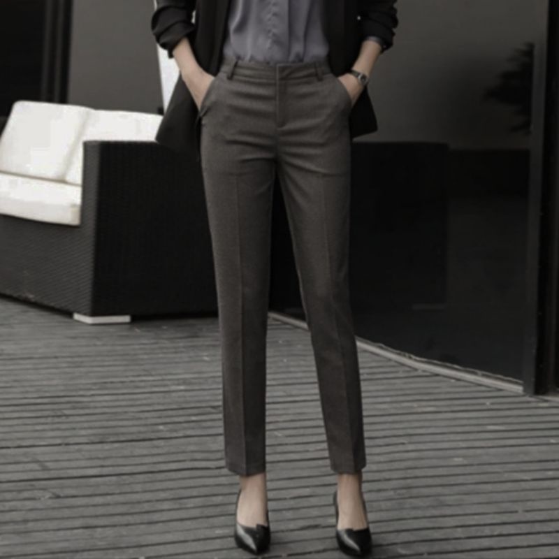 Office Pants - Work Pants (Celana Kerja Wanita Slim Fit / Celana Panjang Formal Wanita / Celana Kantor M L XL XXL XXXL)